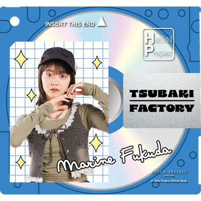 つばきファクトリー 福田真琳 うちわ型アクリルキーホルダー 福田真琳(つばきファクトリー)『MD風キーホルダー』