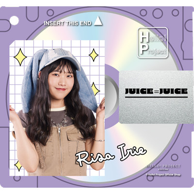 Juice=Juice 入江里咲 モバガチャ SR フェイスタオル 入江里咲(Juice=Juice)『MD風キーホルダー』