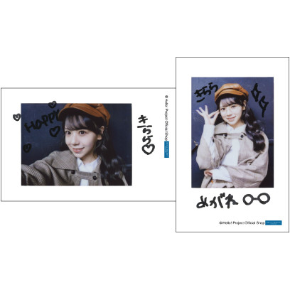 OCHANORMA 米村姫良々 チェキ 米村姫良々「OCHA NORMA チェキセット」 チェキサイズ 2枚 ［1010-］