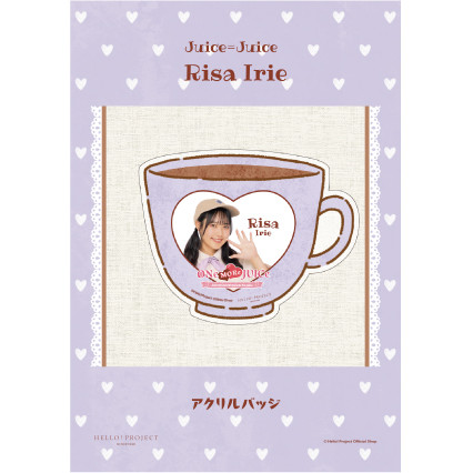 入江里咲(Juice=Juice)『＜ONe MORe JUICe＞アクリルバッジ』