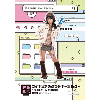 北原もも(OCHA NORMA)『＜Y2K＞フィギュアスタンドキーホルダー』
