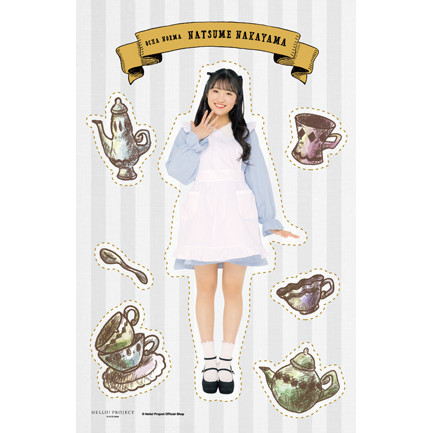 中山夏月姫(OCHA NORMA)『着せ替え人形風デザイン ステッカー』