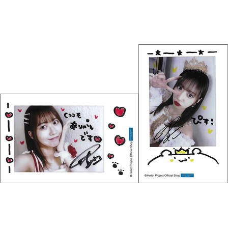 2529 モーニング娘。 野中美希 生写真 34枚セット 野中美希「モーニング娘。'26 チェキ風写真 2枚セット」 ［0606-］