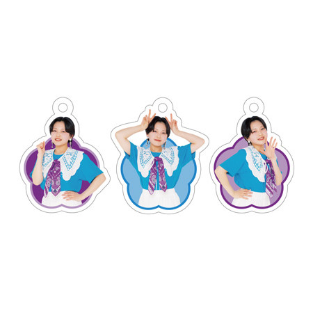 期間限定価格商品 平井美葉(BEYOOOOONDS)『3連キーホルダー』 アイドル