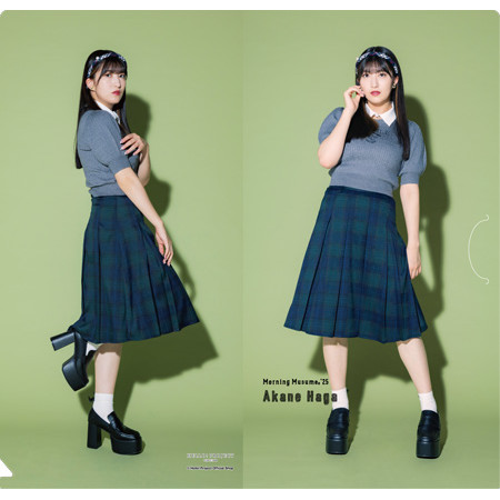 モーニング娘。 アイドルクリアファイル！ 羽賀朱音『＜モーニング娘。'24＞A4クリアファイル＋2L写真』