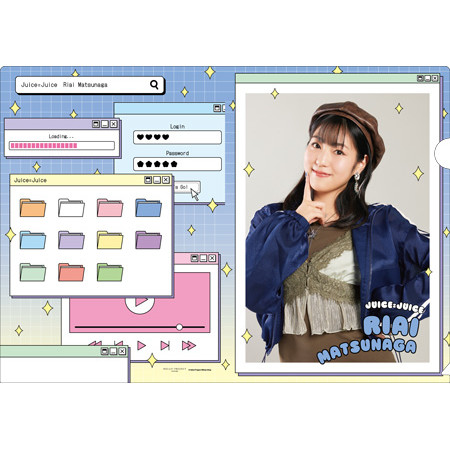 クリアファイル yy 松永里愛(Juice=Juice)『＜Y2K＞ソロA4クリアファイル』〔26.01〕