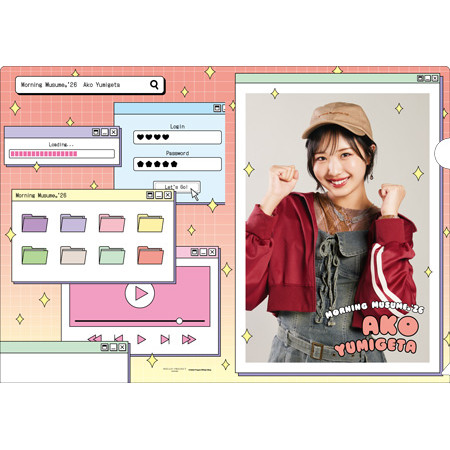 弓桁朱琴(モーニング娘。'26)『＜Y2K＞ソロA4クリアファイル』〔26.01〕