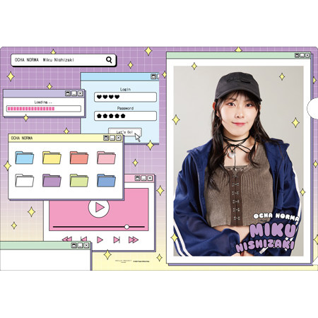 y*o様 グッズファイル 西﨑美空(OCHA NORMA)『＜Y2K＞ソロA4クリアファイル』〔26.01〕