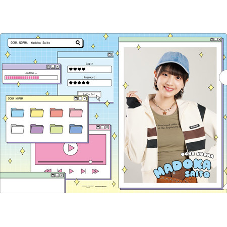 斉藤円香(OCHA NORMA)『＜Y2K＞ソロA4クリアファイル』〔26.01〕
