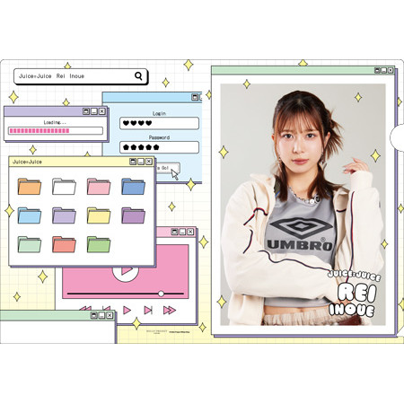 Juice =Juice 井上玲音　2L写真 24枚セット　専用A4ファイル入り 井上玲音(Juice=Juice)『＜Y2K＞ソロA4クリアファイル』〔26.01〕
