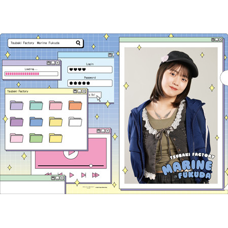 福田真琳(つばきファクトリー)『＜Y2K＞ソロA4クリアファイル』〔26.01〕