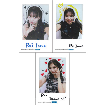 EVNNE ユンソ サインポラ チェキ EVERLINE 井上玲音(Juice=Juice)「Queen of Heartsチェキセット」 チェキサイズ