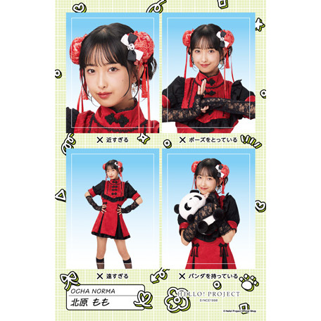 北原もも(OCHA NORMA)『証明写真風ステッカー NGバージョン』