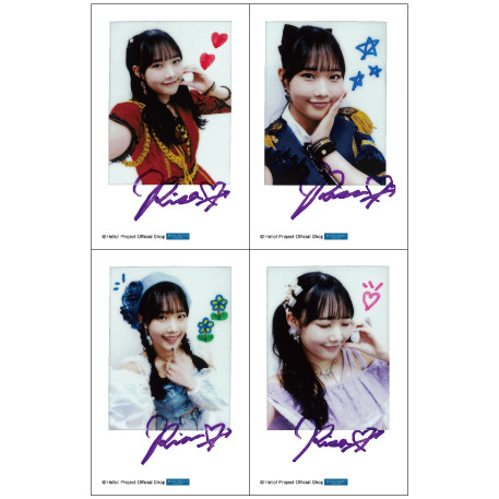 ユニットチェキ 個別】 メンバー別ソロチェキ2枚セット | Kiss Bee online shop