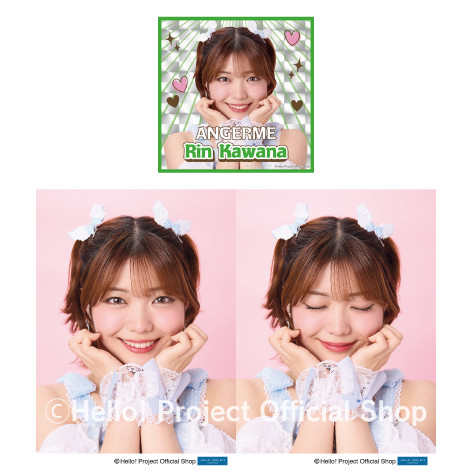 アンジュルム　川名凜　グッズまとめ売り 川名凜(アンジュルム)『Shopオリジナル＜未来/魔法＞L判生写真＋ハロ