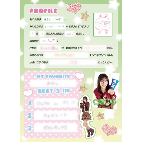 林仁愛(Juice=Juice)『ハロプロまるわかりプロフィール帳』〔26.03〕