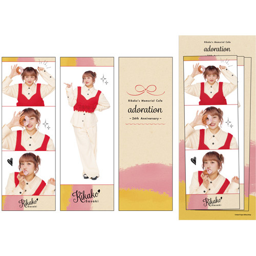 佐々木莉佳子 上國料萌衣 RIKAMIKO バースデーイベント2022 DVD 佐々木莉佳子『＜Rikako's Memorial Cafe「adoration」24th