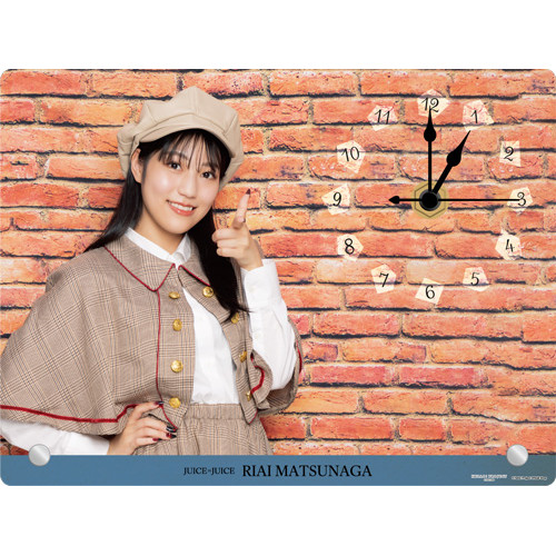 松永里愛(Juice=Juice)【受注】『アクリル時計スタンド』［0718