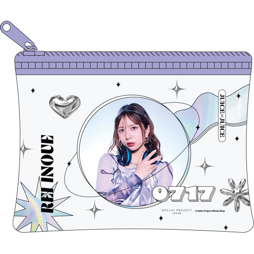 希少　PARADISE ART NIGHT × JOOPITER クリアポーチ 井上玲音(Juice=Juice)『ミニクリアポーチ』