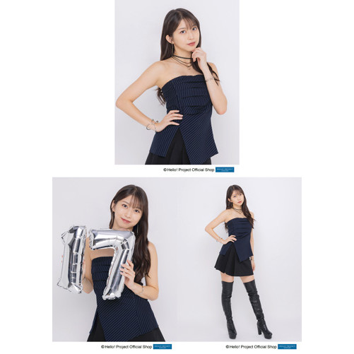 牧野真莉愛(モーニング娘。'24)「Professionals-17th」発売記念パート1・2セット L判 3枚 ［1206-0224］