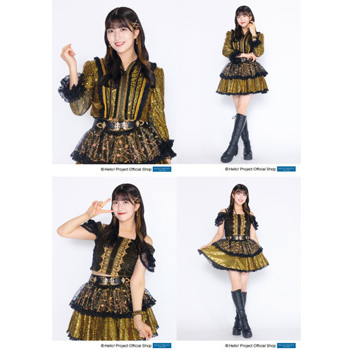 【史上最も激安】 羽賀朱音「モーニング娘。'25」パート1・2セット L判 4枚 ［0418 アイドル