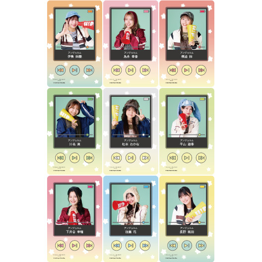 アンジュルム『コレクション クリアカード 2枚セット』〔26.01〕