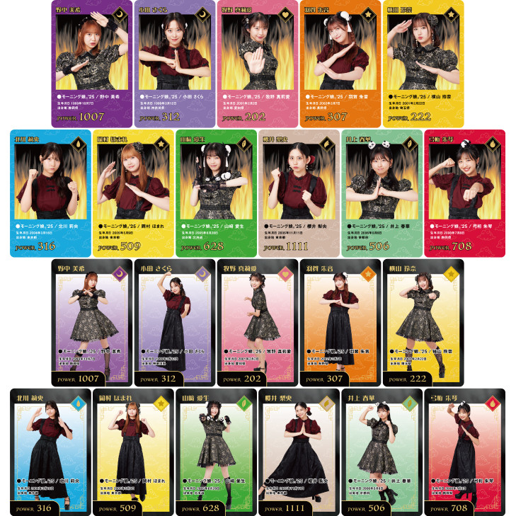 モーニング娘。'25『コレクション ビジュアルカード ランダム2枚セット