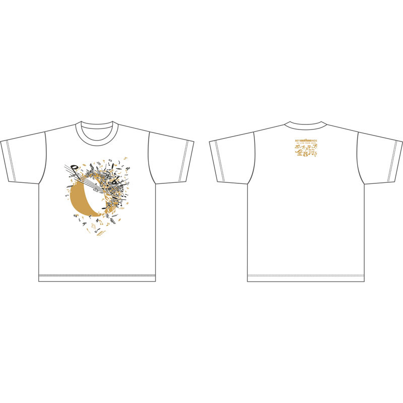 服飾 小物 服飾 シャツ ブラウス Beyooooonds 1st Live Tour ポップ ステップ 全音符 ツアーtシャツ